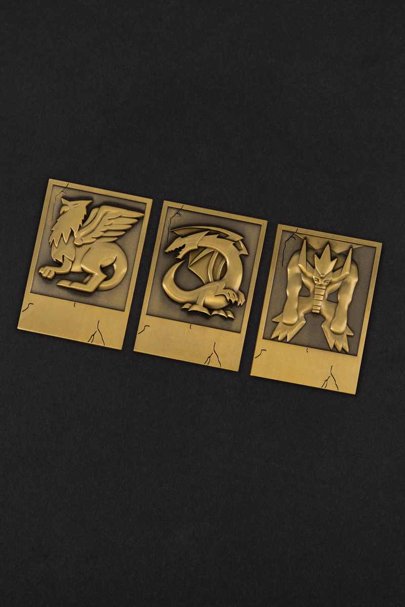 YGO 3D Metal Cards Ancient God Collection