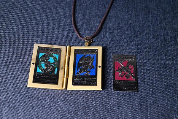 YGO 3D Metal Pendent with Cards