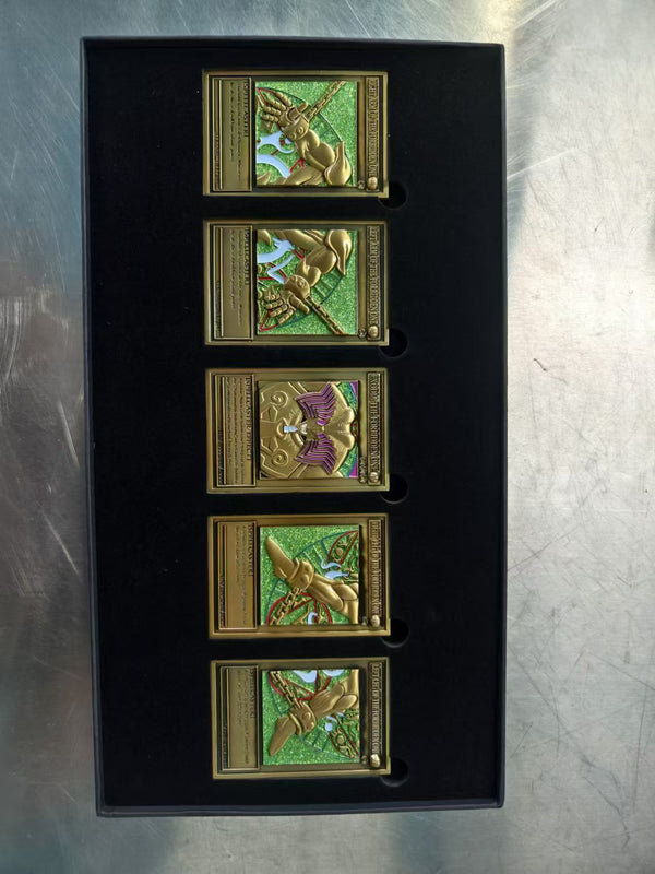 YGO 3D Metal Cards Exodia Collection