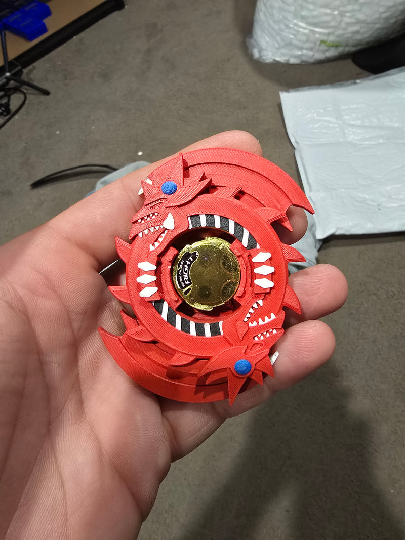 Custom Metal Slifer Fun Beyblade